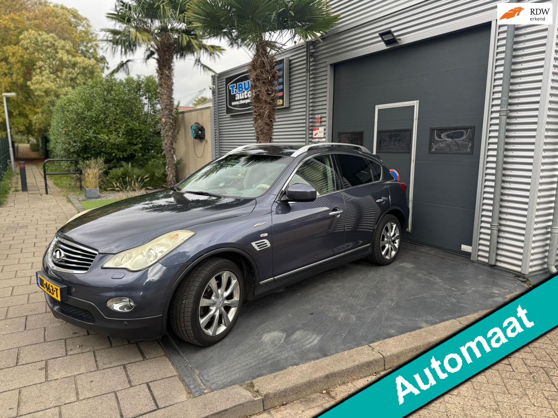 Infiniti EX 37 GT Premium AIRCO Mooie Auto 320 PK, Auto's, Automaat, Beige, 1776 kg, 320 pk