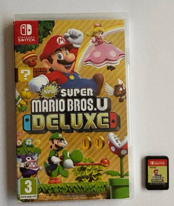 New Super Mario Bros. U Deluxe - Nintendo Switch, Spelcomputers en Games, Games | Nintendo Switch, Zo goed als nieuw, Platform