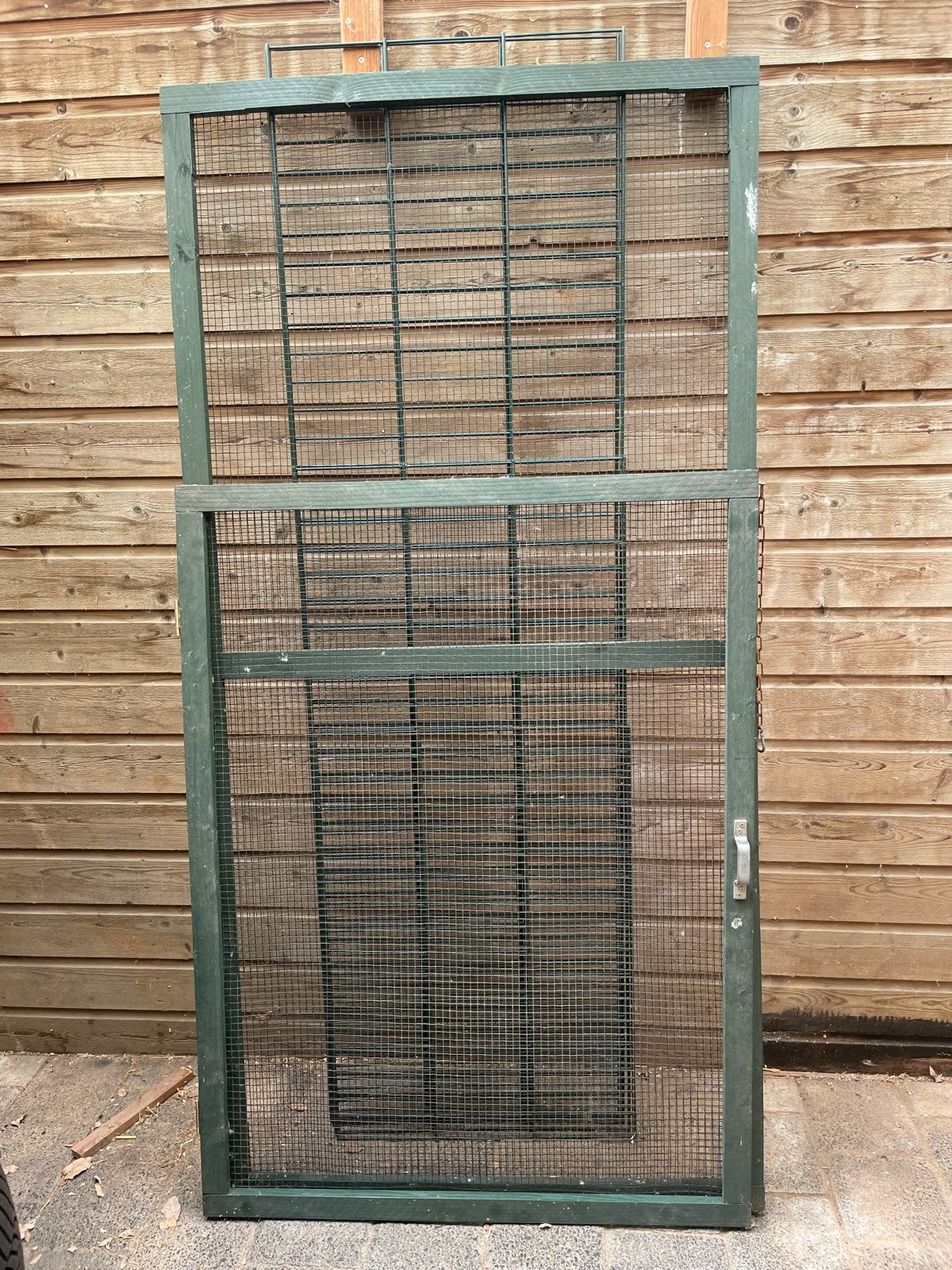 Deksels 2x) voor buitenhok (konijn), Ophalen, Gebruikt