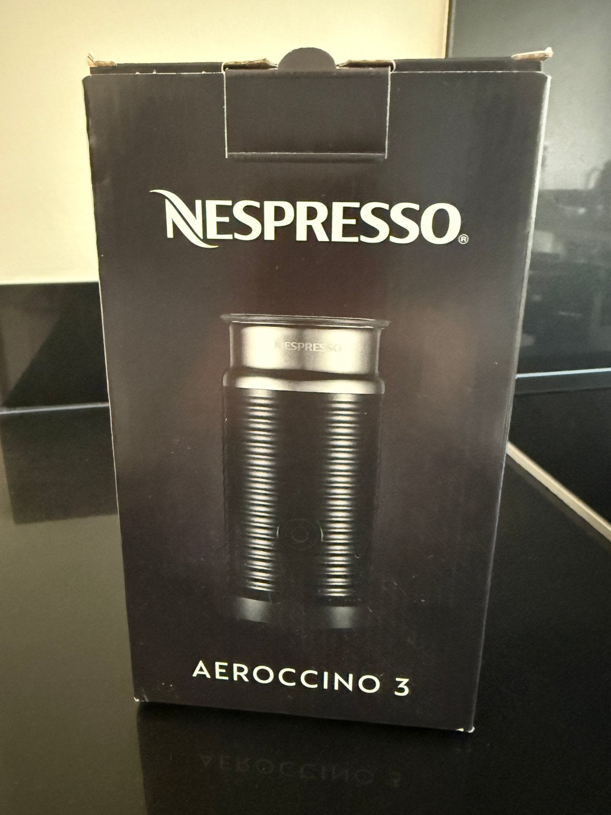 Nespresso aeroccino 3 zwart, Witgoed en Apparatuur, Melkopschuimers, Ophalen, Nieuw
