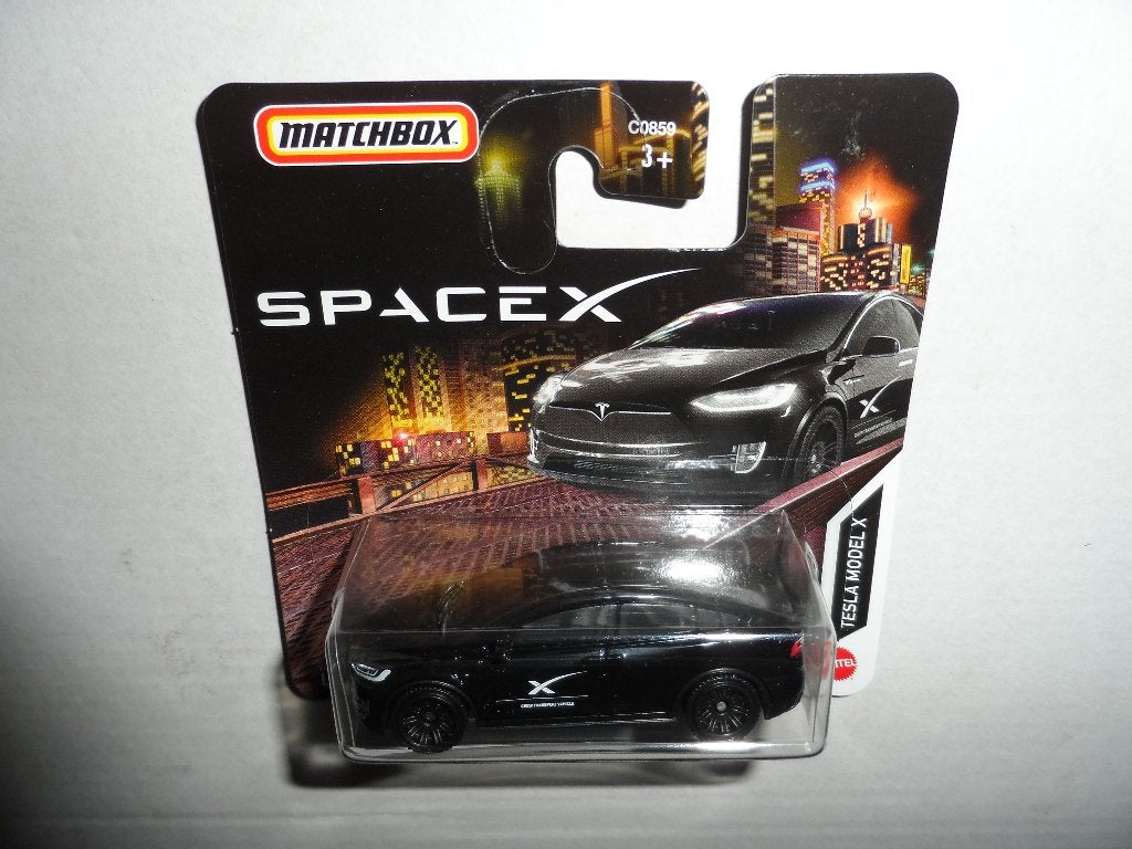 Matchbox - Tesla Model X - SpaceX - 1:64, Ophalen of Verzenden, Nieuw, Auto