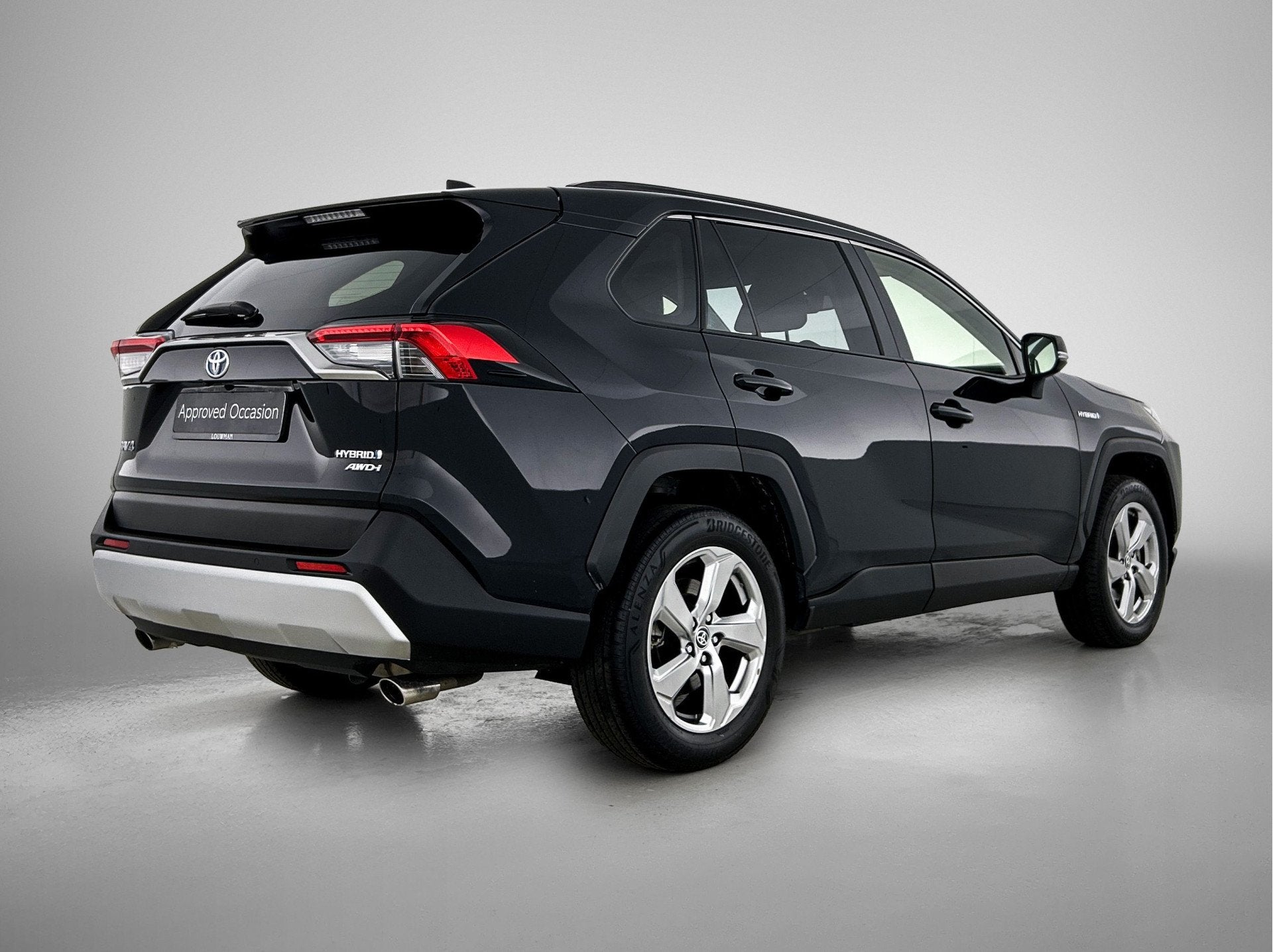 Toyota RAV4 2.5 Hybrid AWD Active | Apple Carplay/Android Au, 12 maanden, Stof, Gebruikt, Zwart