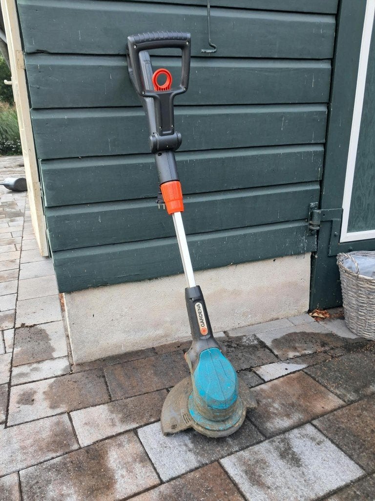Grasmaaier/kantenmaaier Gardena, Ophalen, Cirkelmaaier, Gebruikt, Elektrische grasmaaier