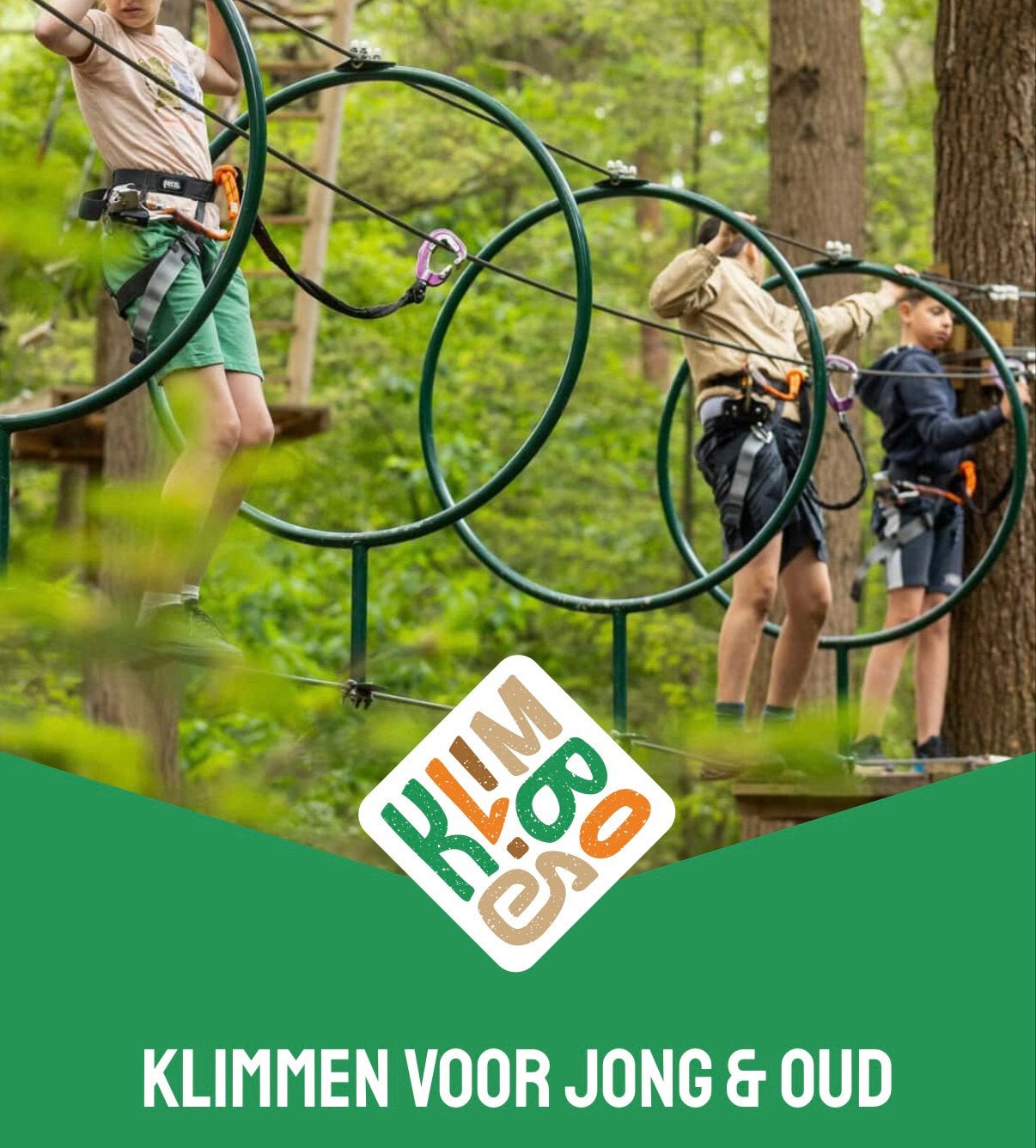 Klimbos dordrecht 2 junior kaartjes, Tickets en Kaartjes, Twee personen, Ticket of Toegangskaart