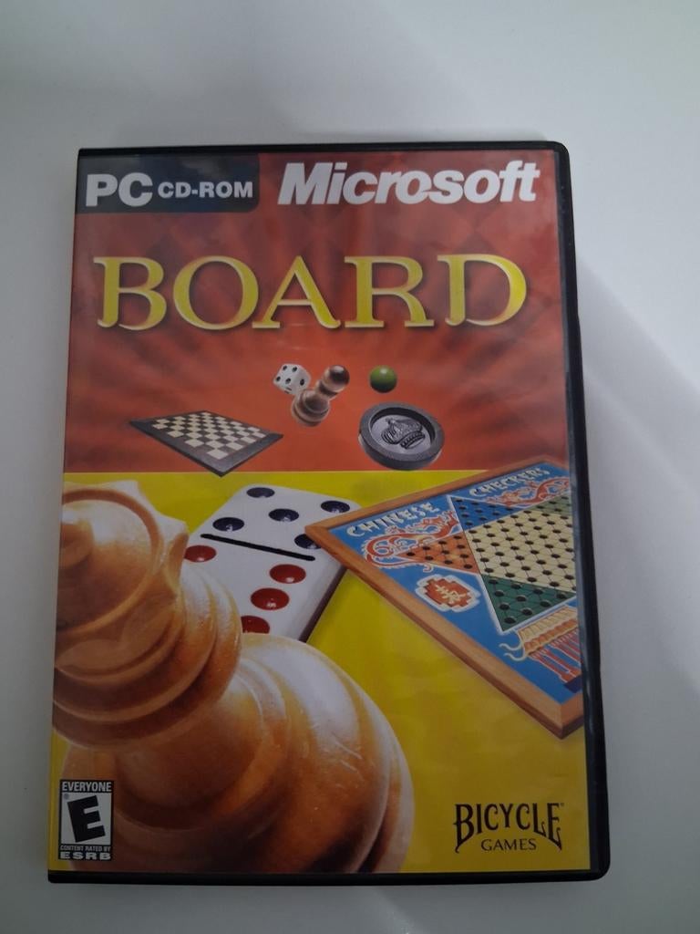 Microsoft Board Games PC CD-ROM - 15 Klassieke Bordspellen, Spelcomputers en Games, Overige genres, Eén computer, Ophalen of Verzenden