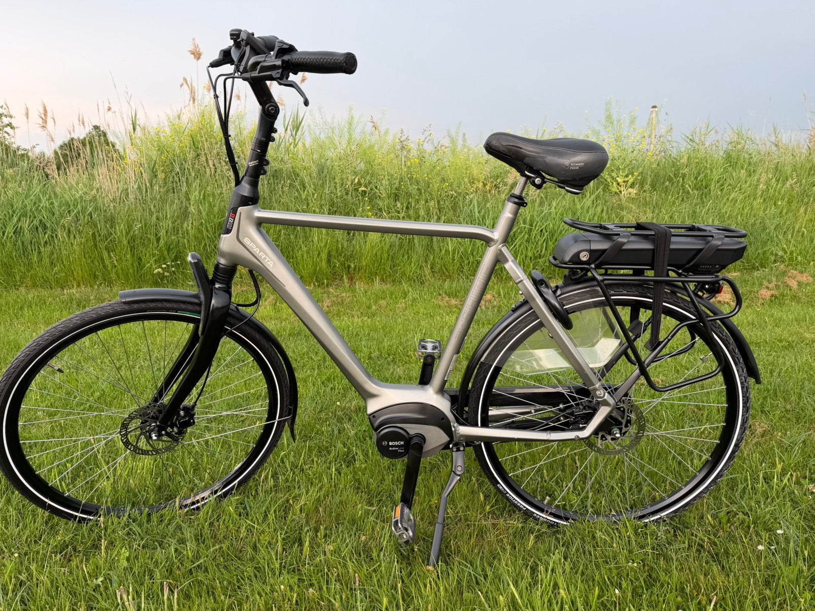 Elektrische fiets  Sparta Middenmotor Bosch active line plus, Sparta, Ophalen of Verzenden, Zo goed als nieuw, 59 cm of meer