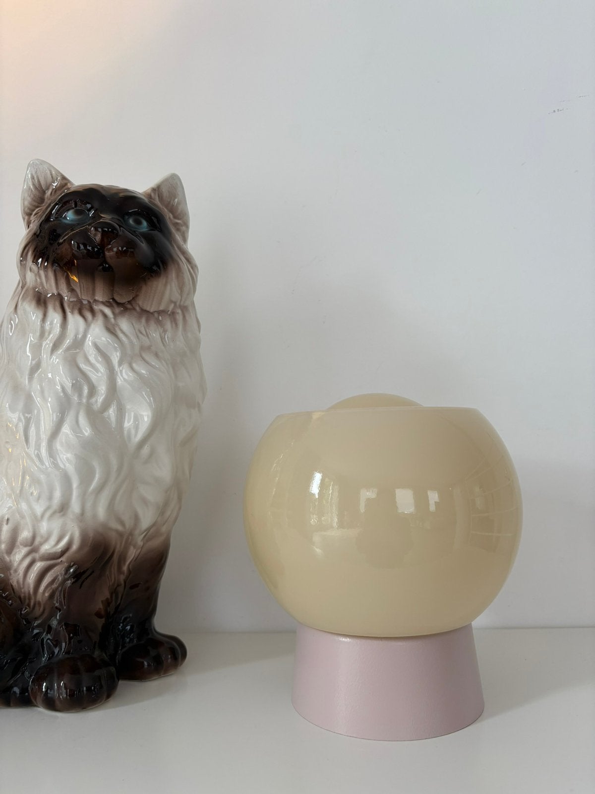 Thabur, art deco lamp, vintage plafondlamp, plafonnière, Ophalen of Verzenden