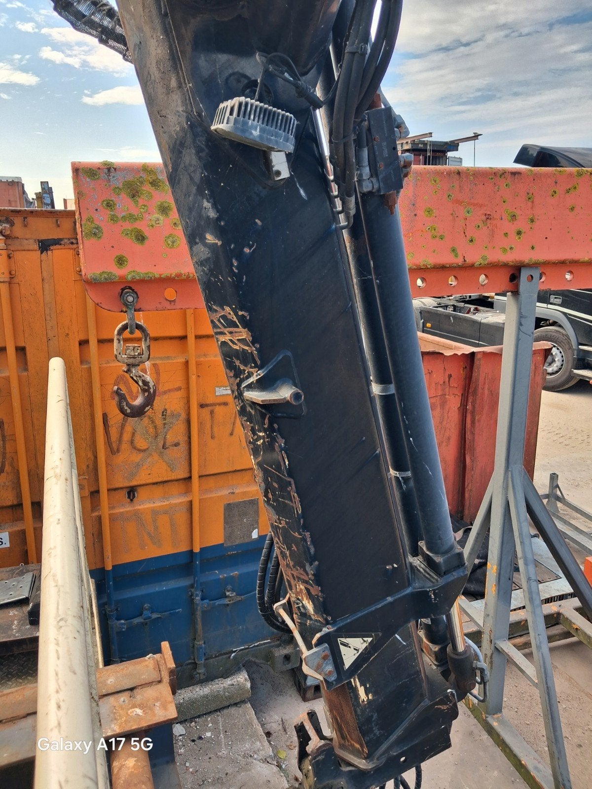 Hiab 130 f2, Ophalen