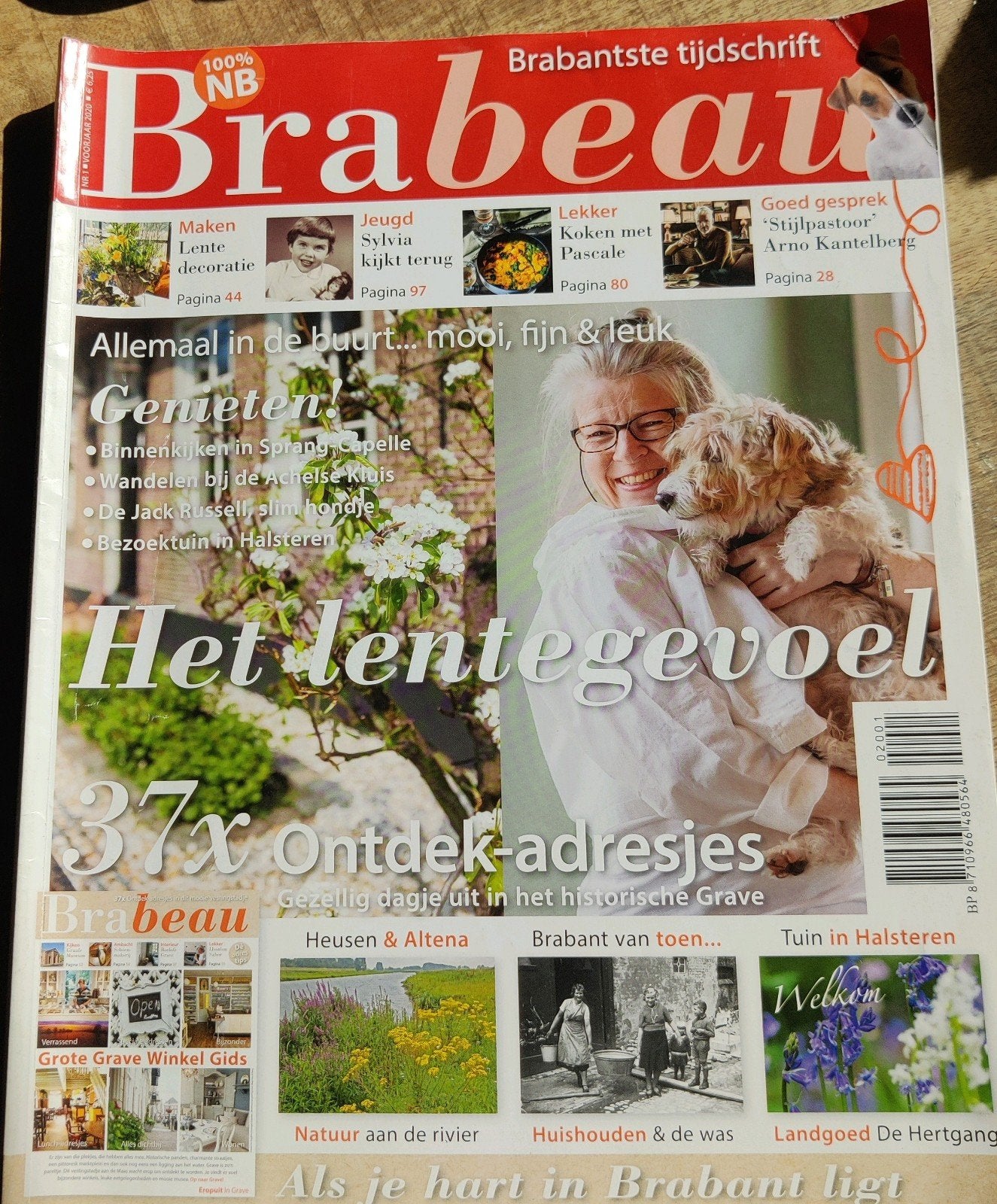 Brabantse tijdschrift Brabeau. Voorjaar 2020, Ophalen of Verzenden, Zo goed als nieuw, Damesbladen