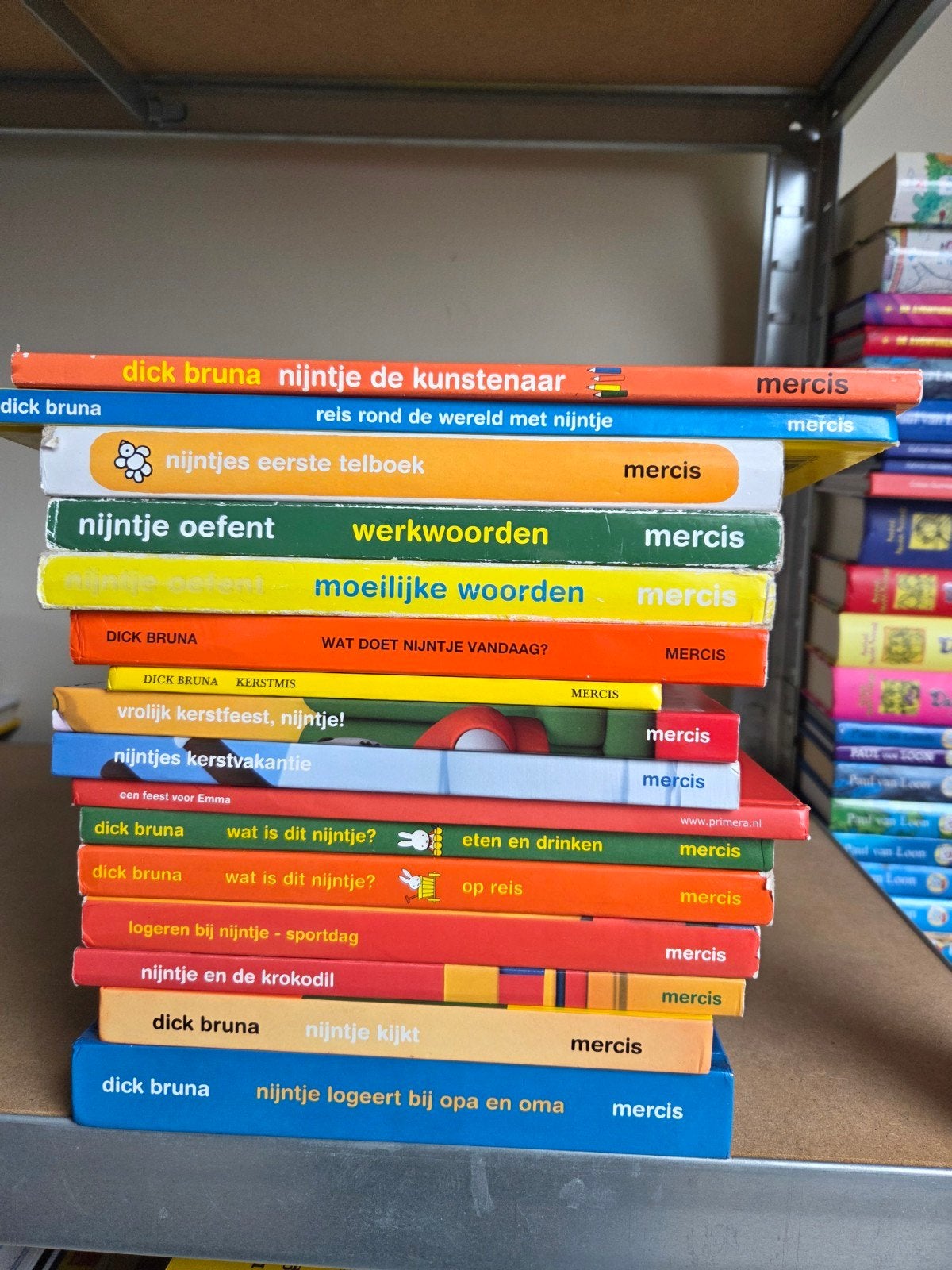 41x Nijntje / Dick Bruna boeken + 55x Woezel en Pip boeken, Ophalen of Verzenden, Zo goed als nieuw