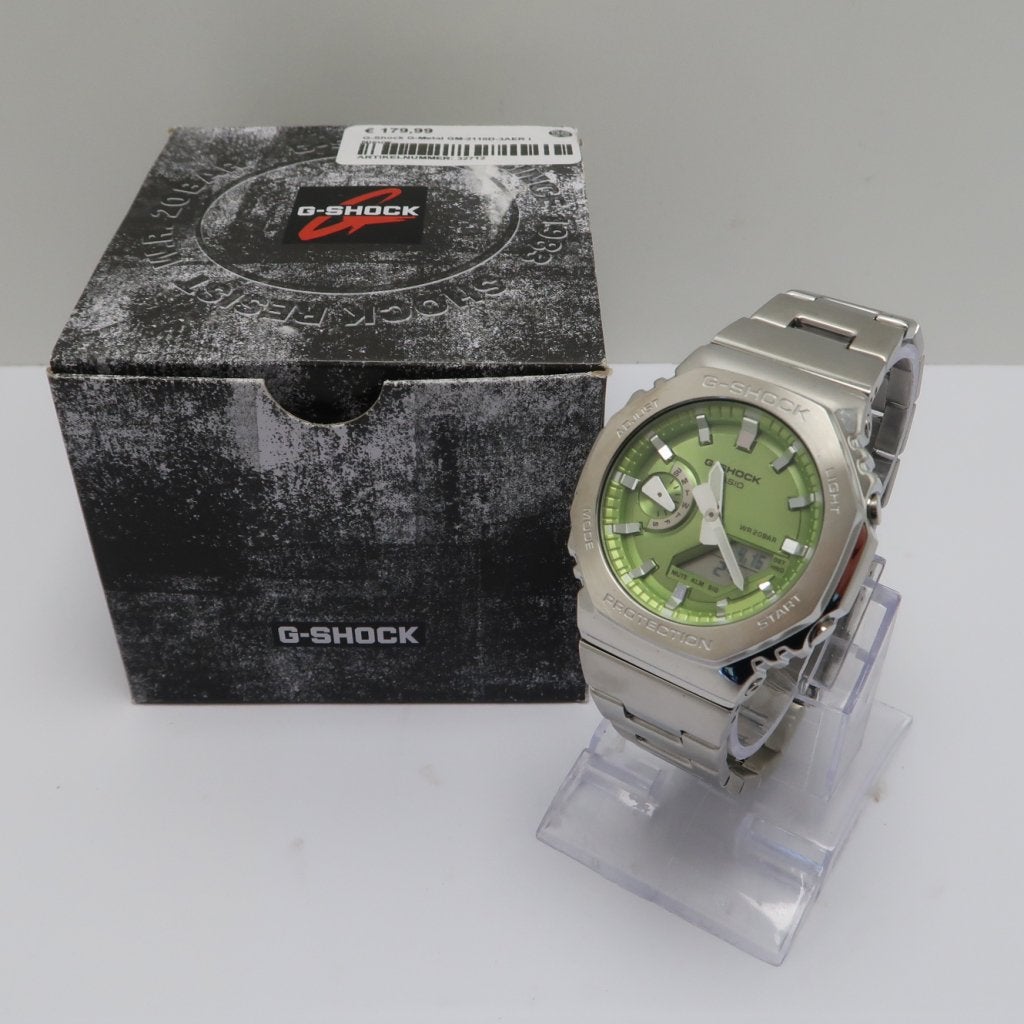 G-Shock G-Metal GM-2110D-3AER | in Nieuwstaat, Casio, Zo goed als nieuw, Support@casio.com, 6-2, Hon-machi 1-chome
Shibuya-ku, Tokyo 151-8543
Japan