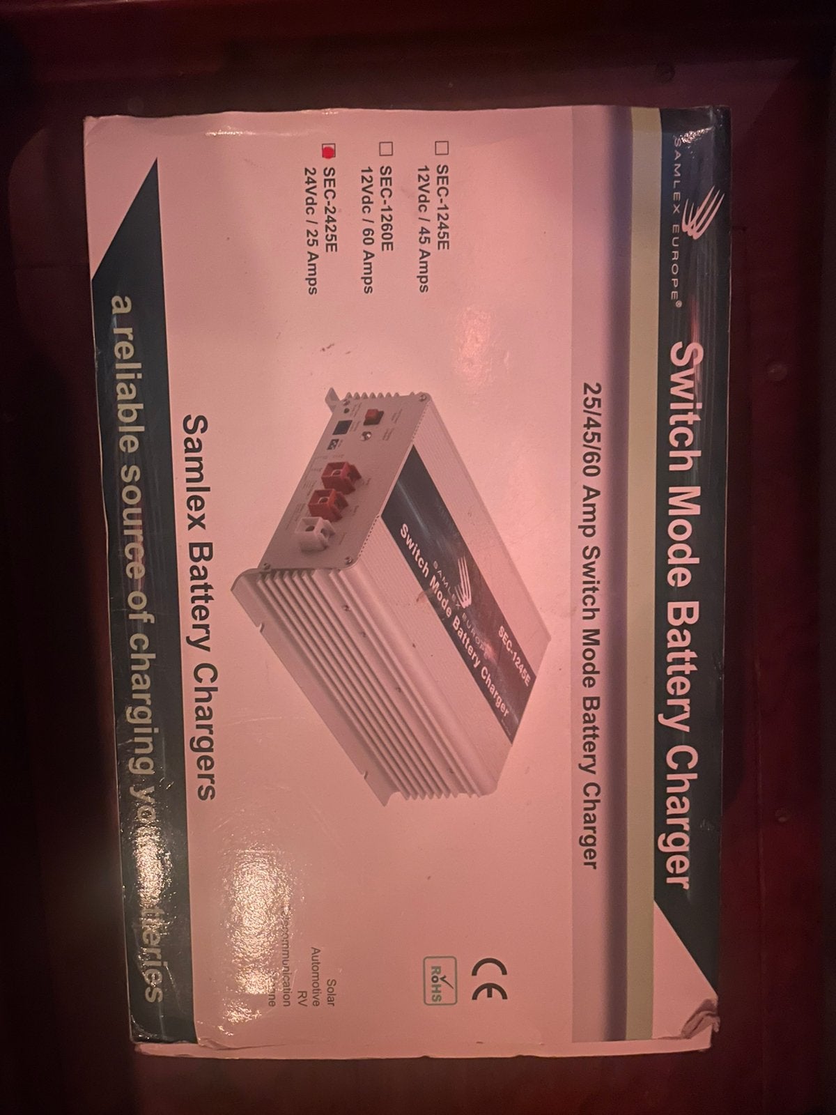Samlex acculader 24 volt -25 amp, Ophalen, Nieuw, Overige typen