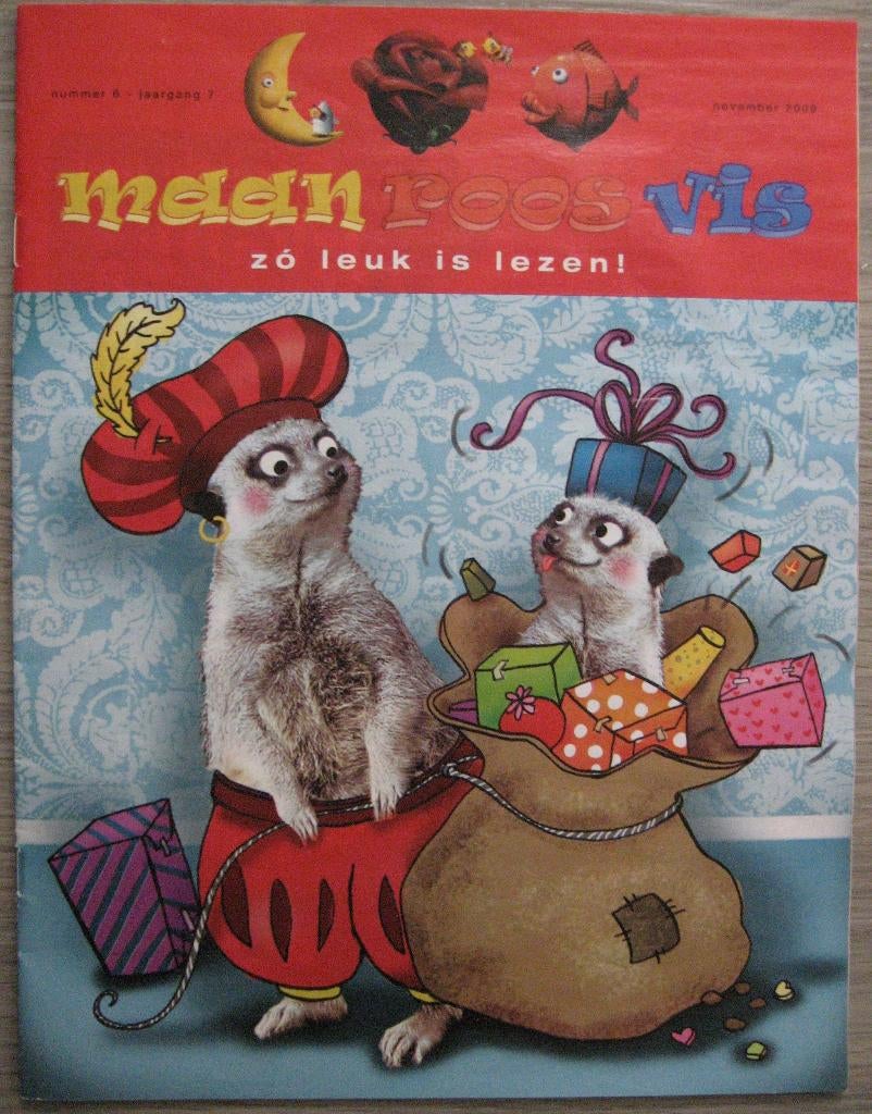 Maan, roos, vis boekje november 2009., Boeken, Jongen of Meisje, Ophalen of Verzenden, Zo goed als nieuw, Zwijsen
