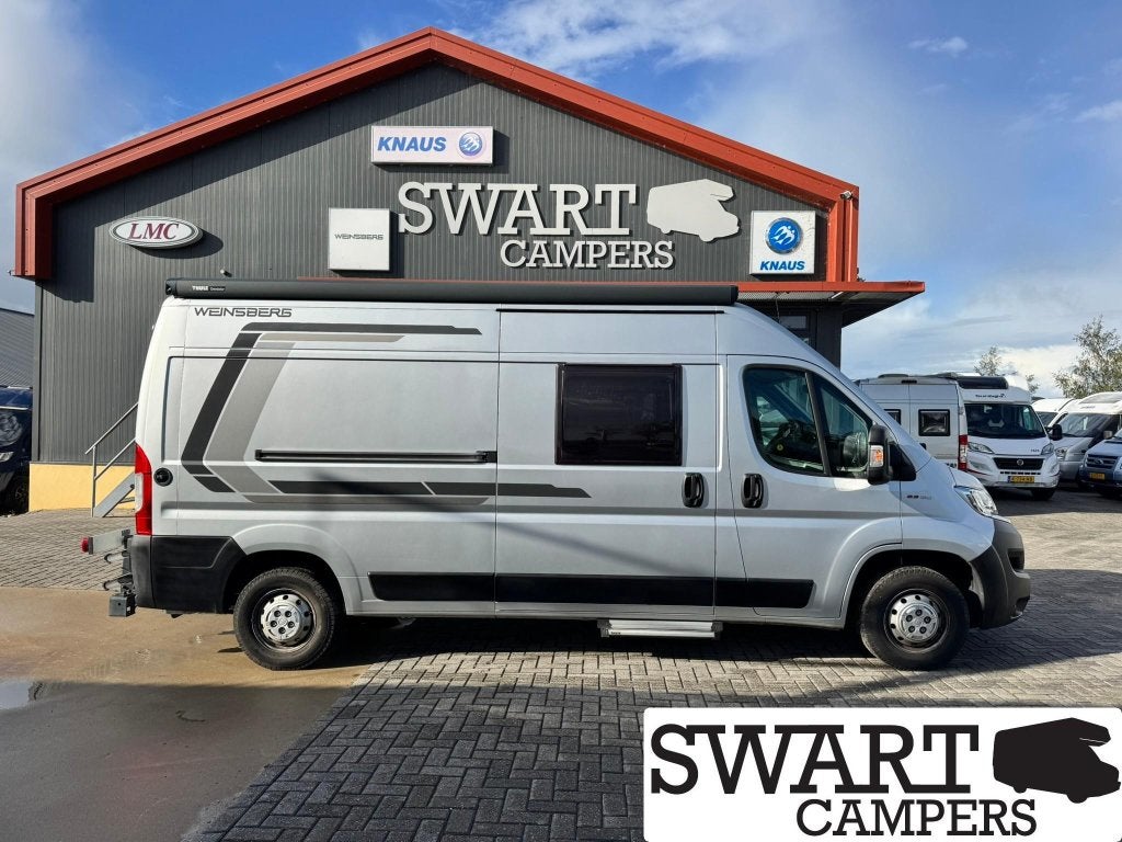 Weinsberg CaraTour 600 MQ, 599 Fiat Ducato buscamper, Caravans en Kamperen, Ringverwarming, Fiat, Tot en met 2, Bedrijf