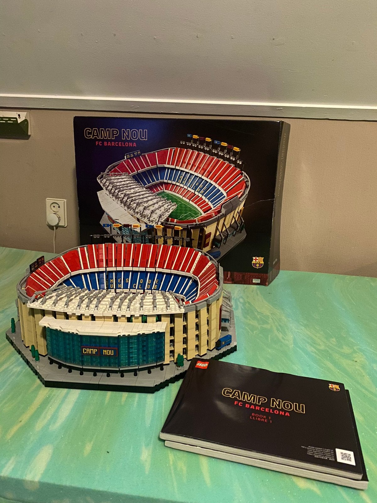 Lego camp nou fc barcelona, Ophalen of Verzenden, Zo goed als nieuw