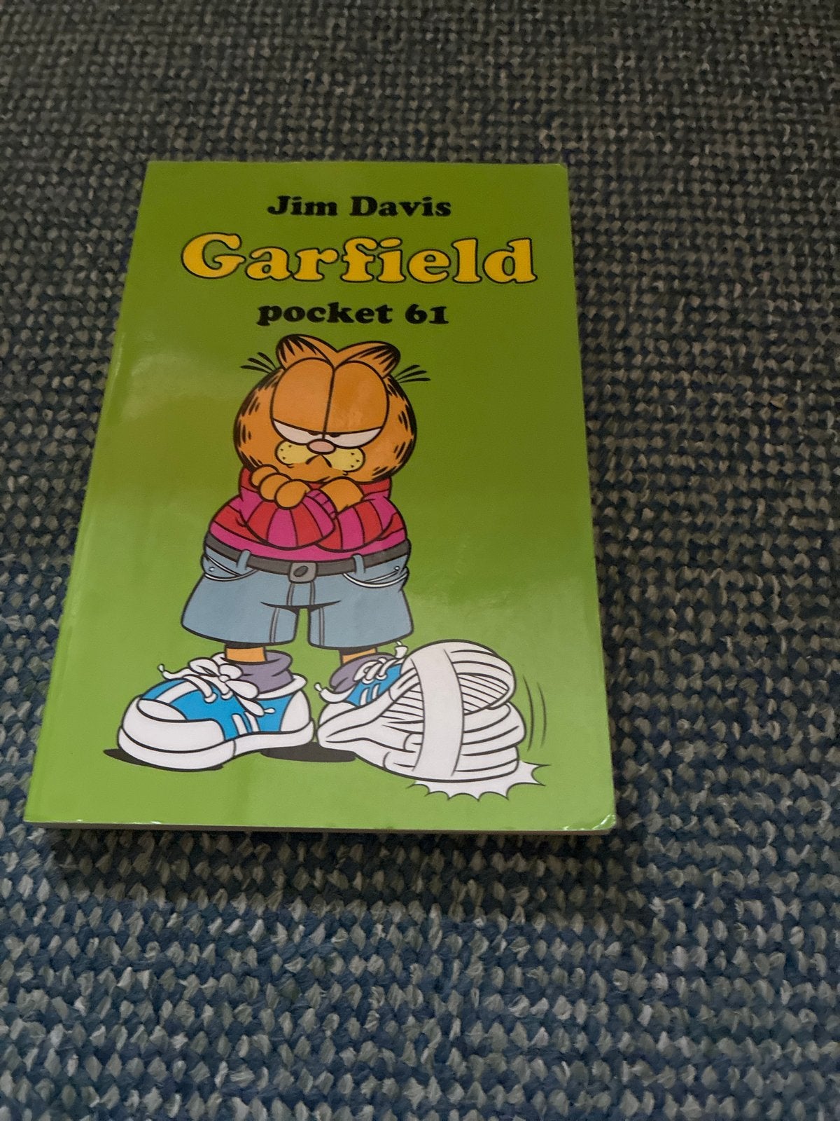 Garfield Pocket 61 - Jim Davis, Eén stripboek, Ophalen, Gelezen