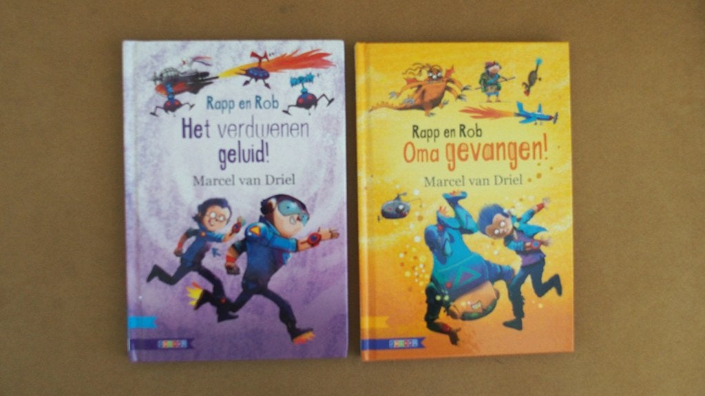 2x Rapp en Rob - Marcel van Driel, Ophalen of Verzenden, Zo goed als nieuw, Marcel van Driel, Fictie algemeen