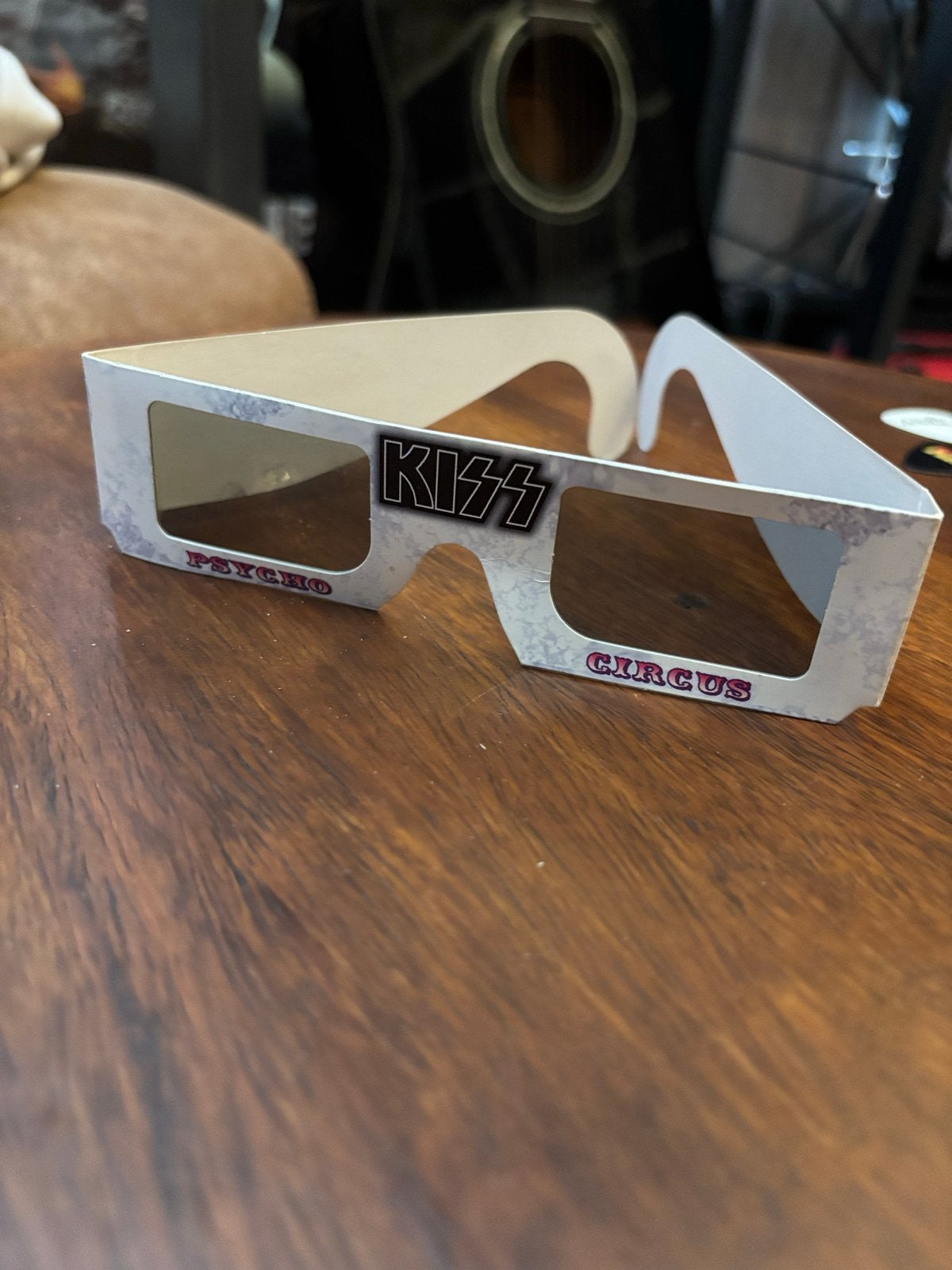 KISS Psycho Circus 3D-bril - Collector's item, Ophalen of Verzenden, Gebruikt