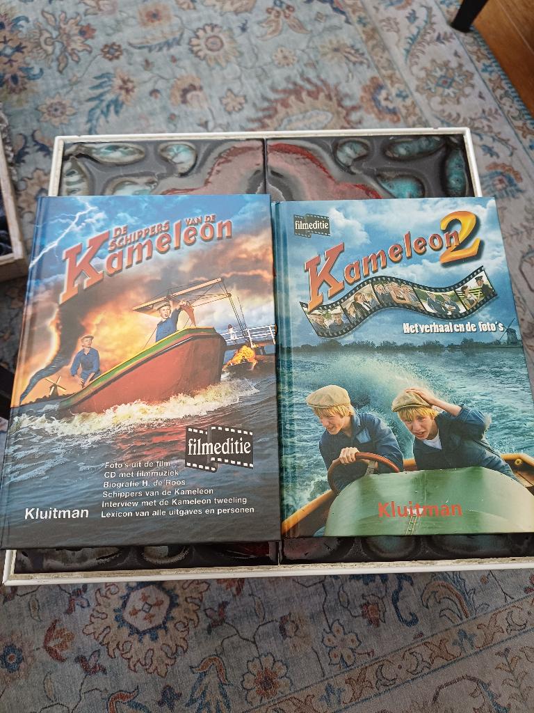 2 Kameleon boeken Filmeditie ( zonder cd ), Ophalen of Verzenden, Gelezen, H. de Roos