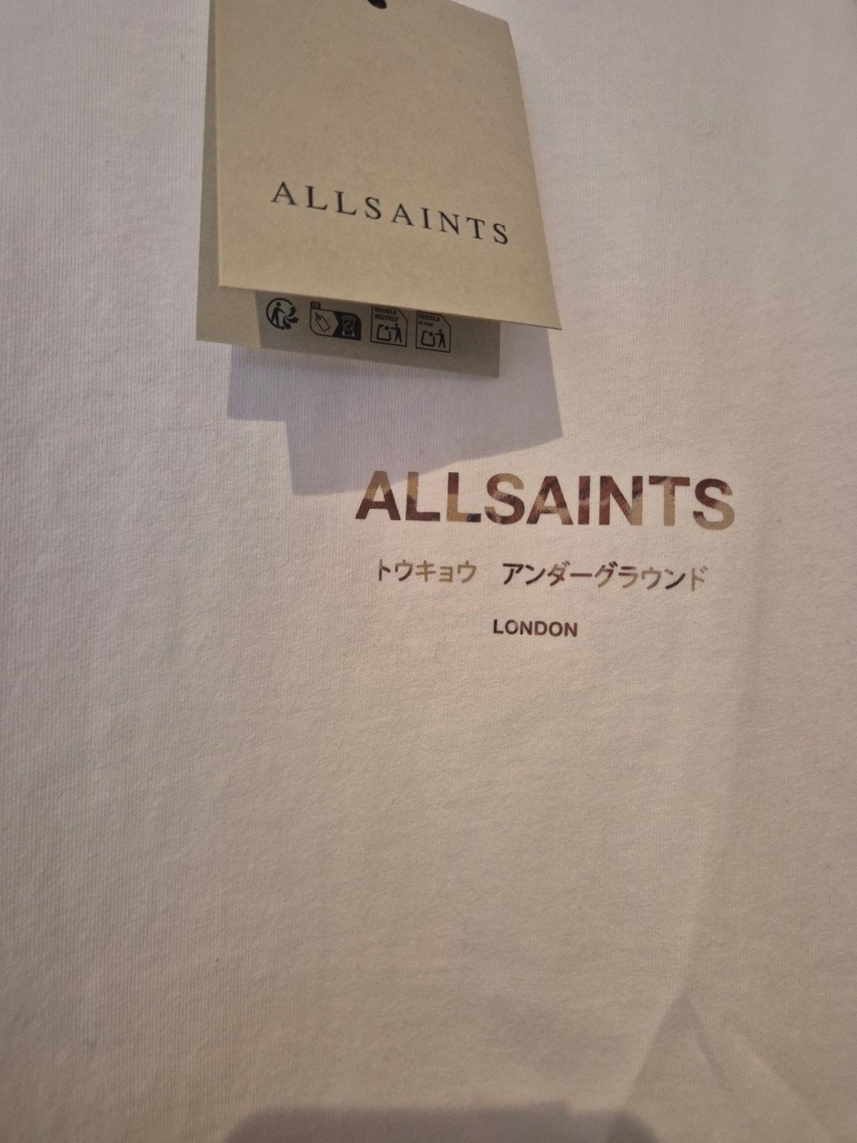 All Saints t shirt nieuw maat M, Ophalen of Verzenden, Nieuw, Korte mouw