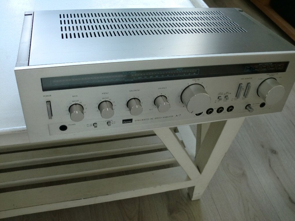 Sansui A-7 Master Integrated Amplifier (1980-81), Overige merken, Gebruikt, Tuner of Radio, Losse componenten