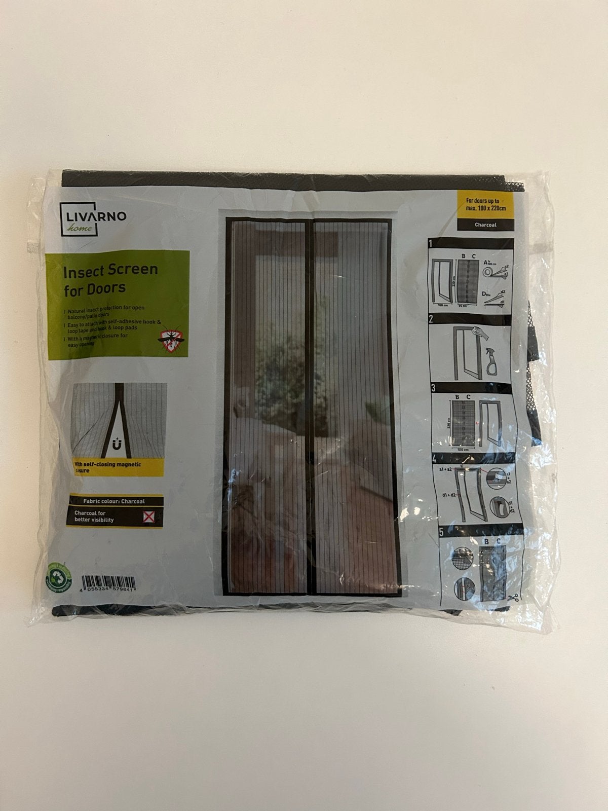 Livarno/Lidl magnetische vliegenhor voor deur, Ophalen of Verzenden, Nieuw