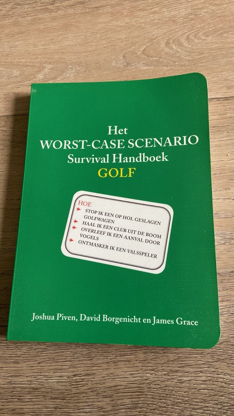 Worst-Case Scenario Survival Handboek Golf, Ophalen of Verzenden, Gelezen, Balsport