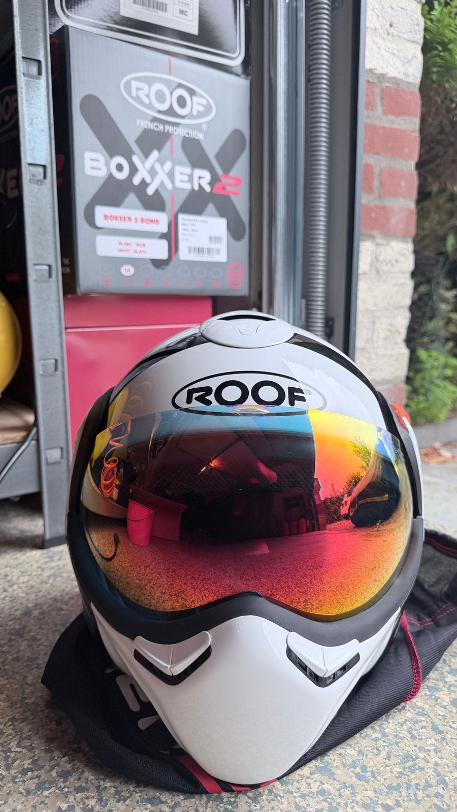 Roof Boxxer 2 Bond R09 photochromic vizier. mt. S, Overige merken, Systeemhelm, Heren, Ophalen of Verzenden
