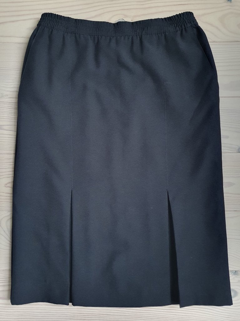 zwarte rok, kokerrok, mt M, Kleding | Dames, Rokken, Maat 38/40 (M), Verzenden, Zwart, Zo goed als nieuw