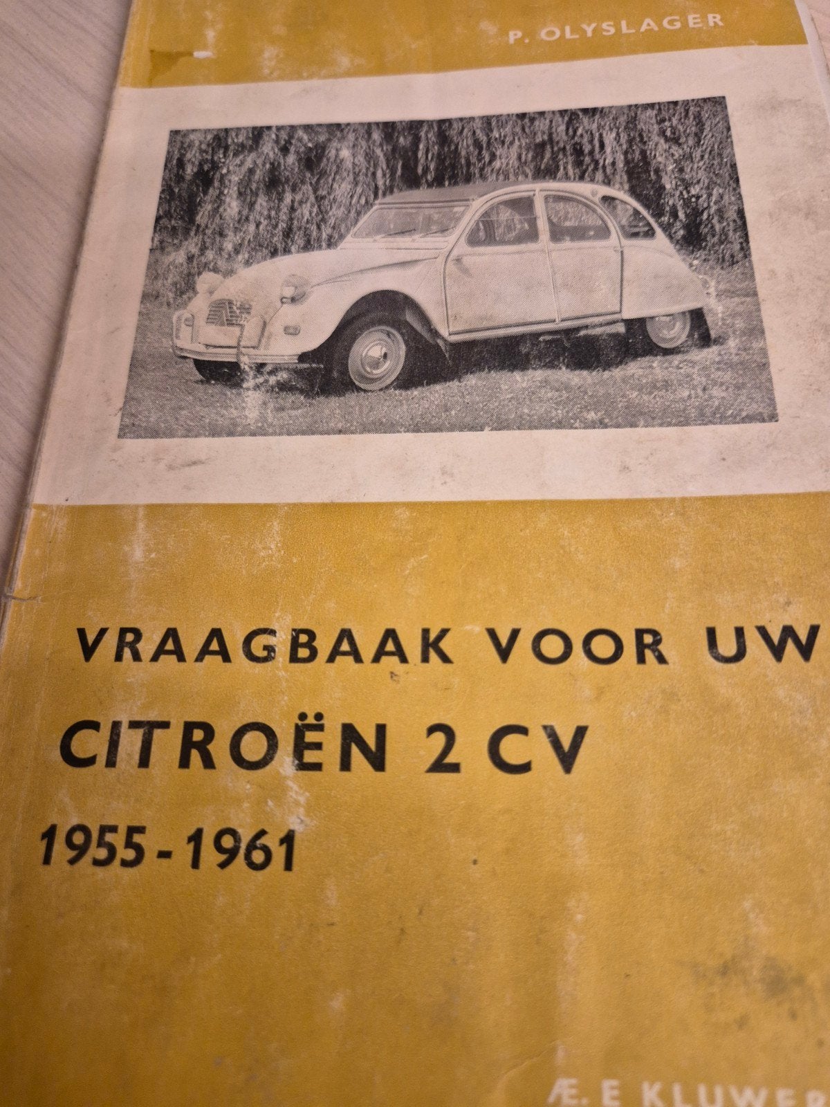 Vraagbaak Citroën 2cv eend vanaf 1955 óók 2cv Sahara 4x4, Ophalen of Verzenden