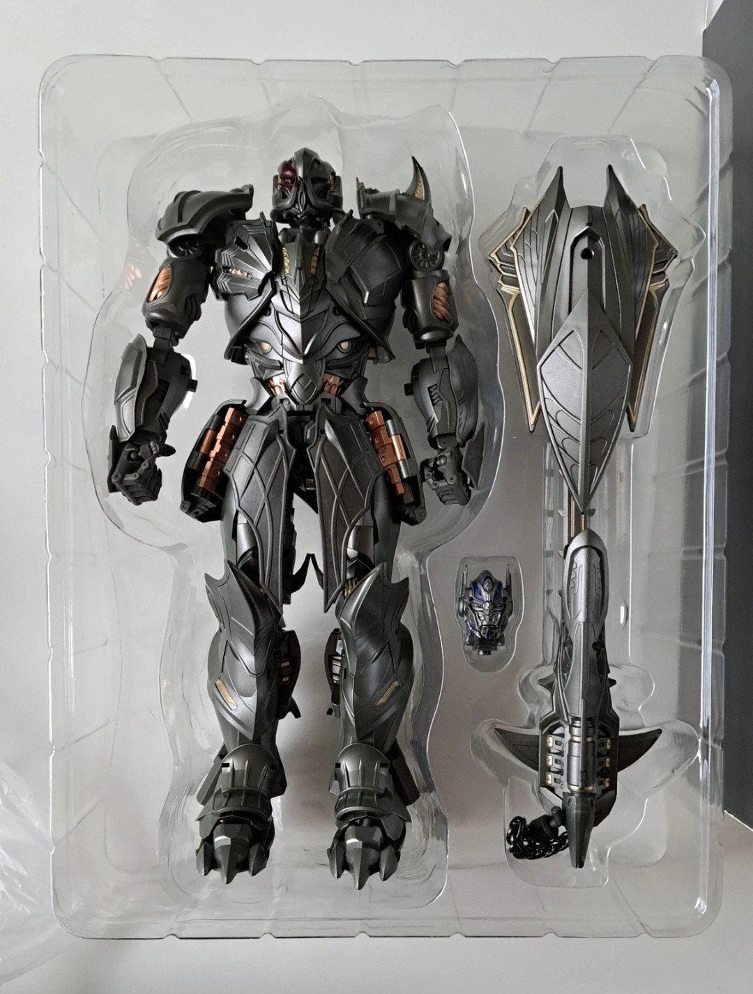 Transformers Megatron Actiefiguur - Unique Toys Dragoon, Verzamelen, Overige generaties, Ophalen, Zo goed als nieuw, Decepticons