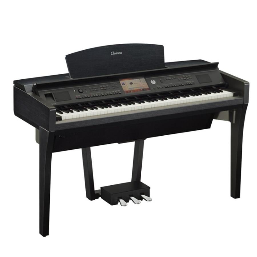 Yamaha CVP-709B Digitale Ritme Piano, Gebruikt, Zwart, Ophalen of Verzenden, Piano