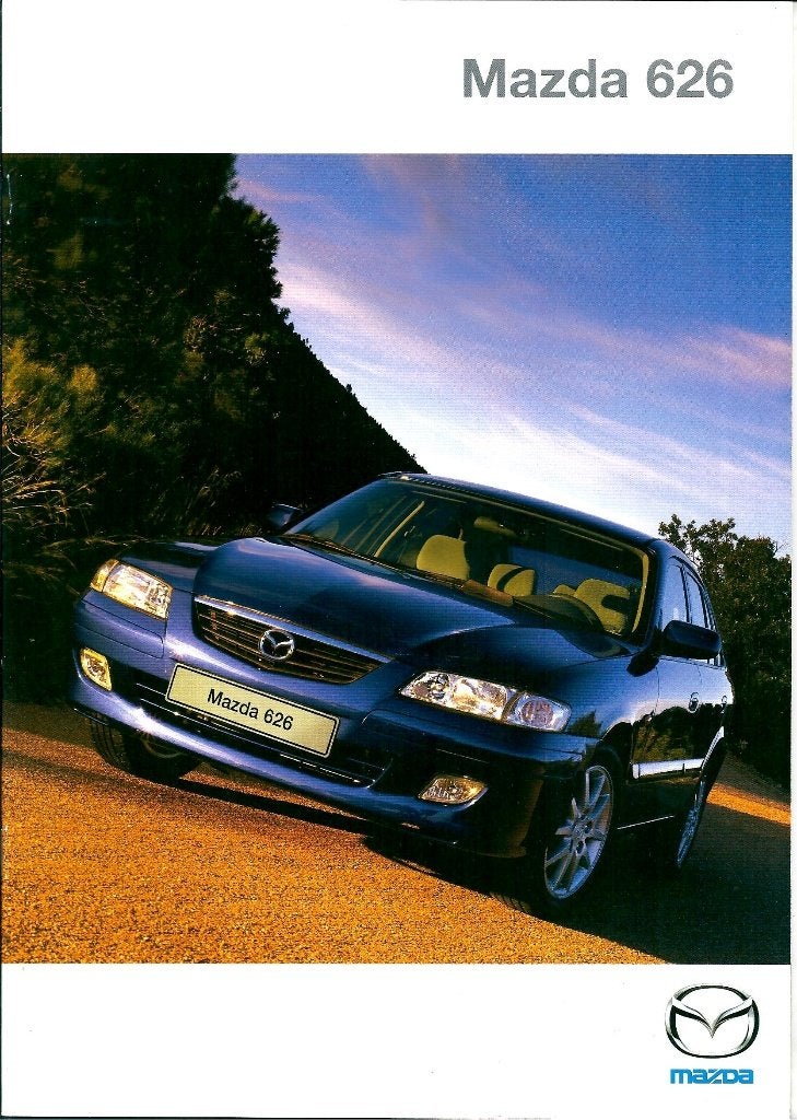 Brochure Mazda 626 november 1999, Ophalen of Verzenden, Gelezen, Mazda