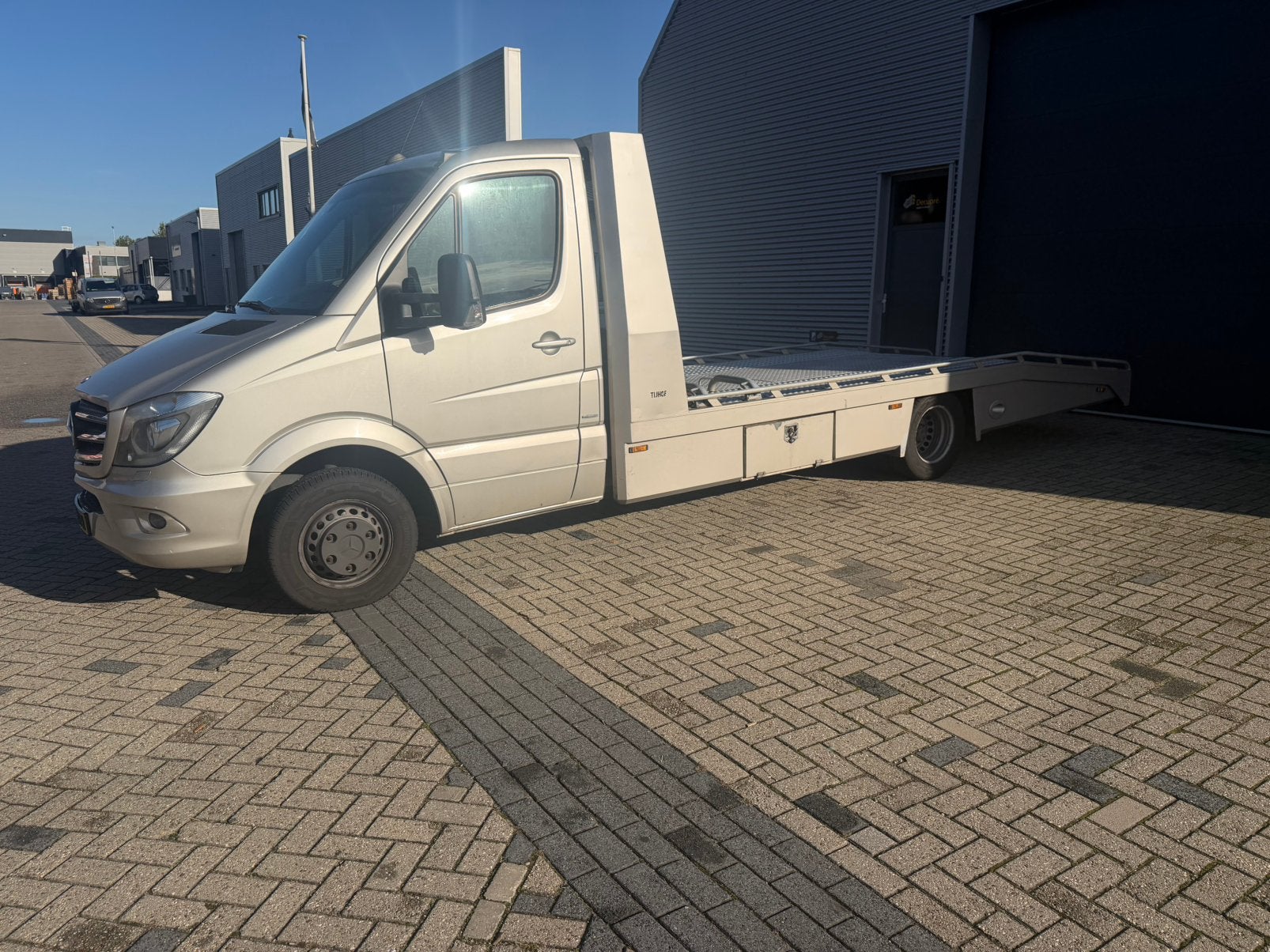 Mercedes-Benz Sprinter 519 3.0 v6 Tijhof euro 6  bj2015, Auto's, Automaat, Stof, Diesel, Particulier