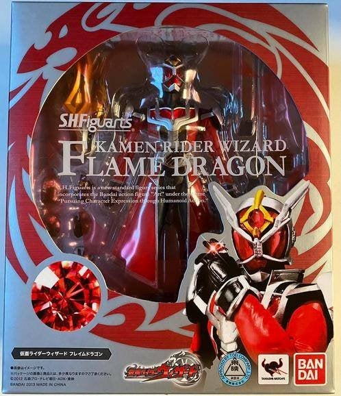 Power Rangers / Kamen Rider — Figuarts Wizard Flame Dragon, Ophalen of Verzenden, Nieuw
