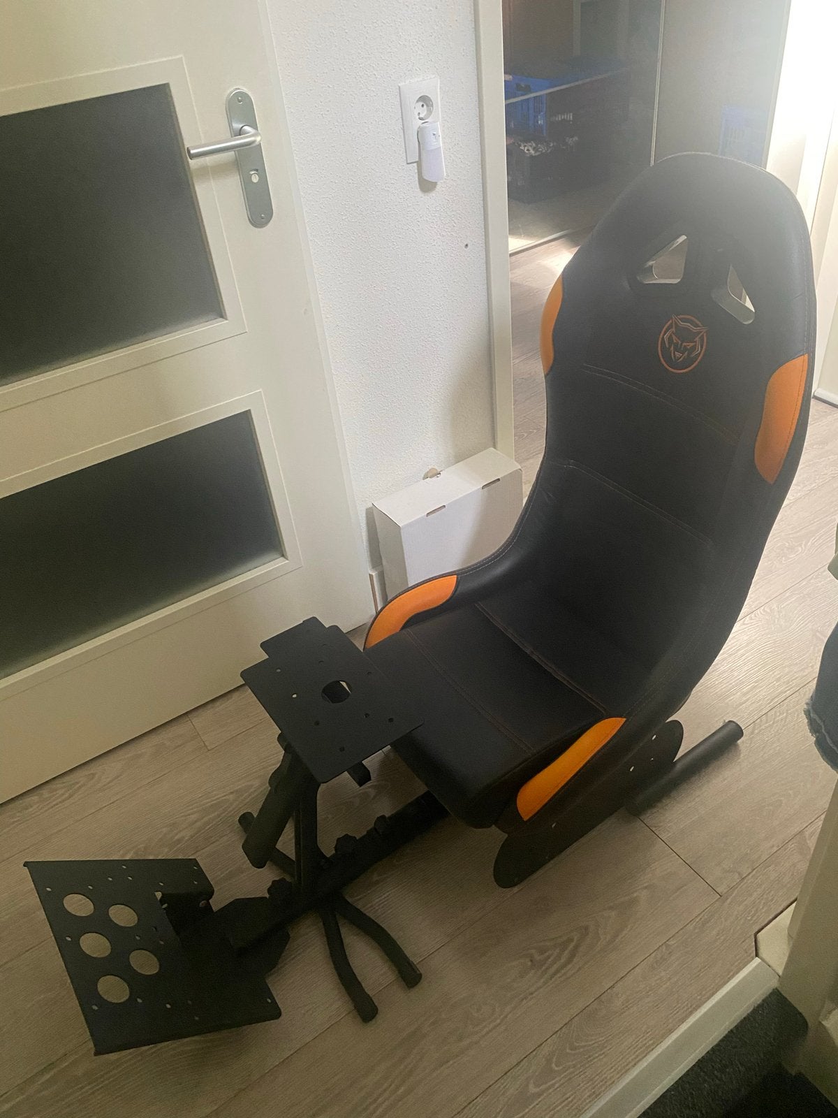 QWARE Gaming Race Stoel met inklapbare rugleuning, Ophalen, Overige merken, Zo goed als nieuw