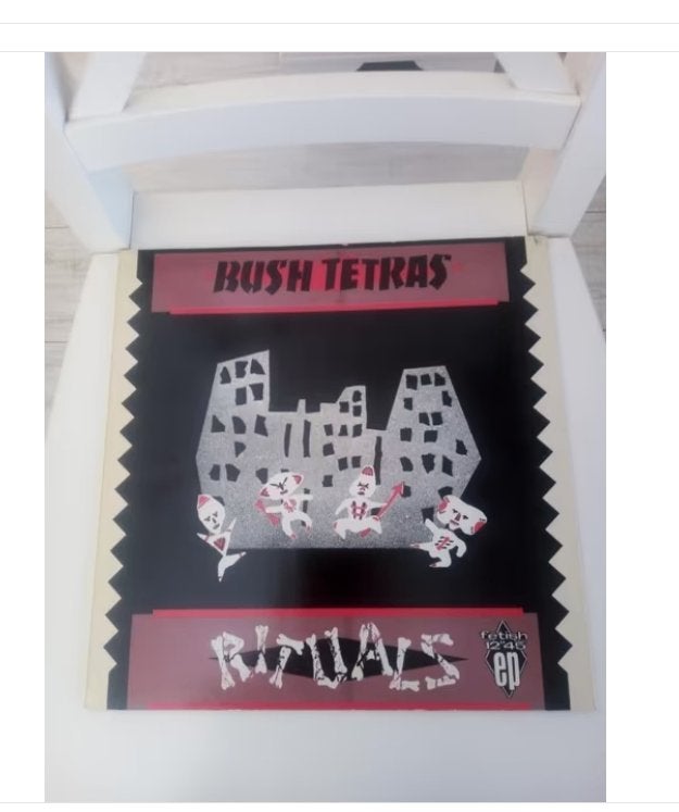 original EP-bush tetras-rituals *1981*, Overige genres, Zo goed als nieuw, EP, 12 inch