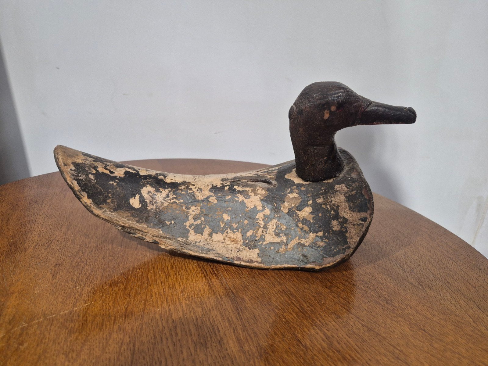 Antieke houten lokeend lok eend, Antiek en Kunst, Ophalen of Verzenden