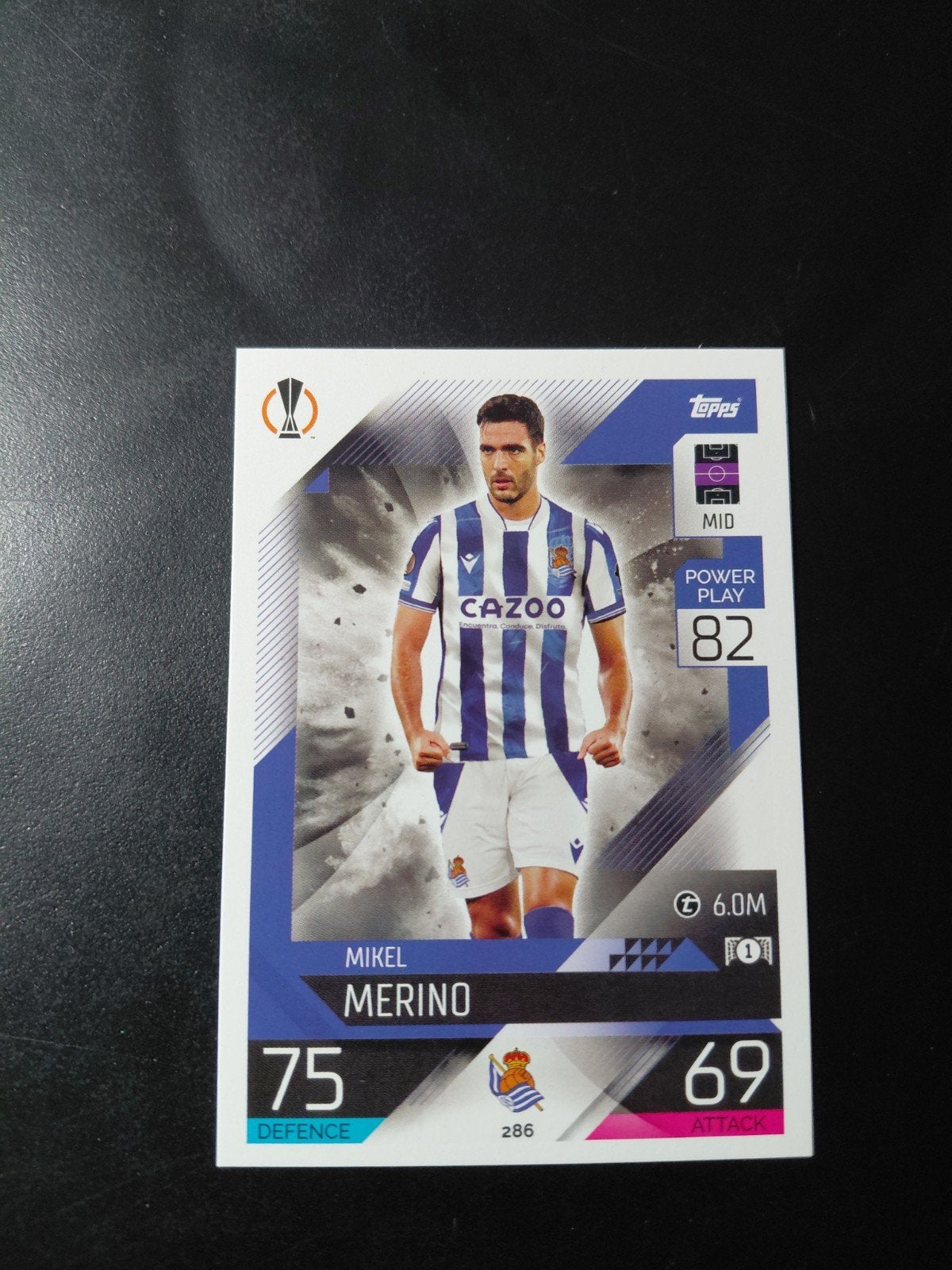 Mikel merino (real sociedad/arsenal) topps, Ophalen of Verzenden, Nieuw, Buitenlandse clubs, Spelerskaart