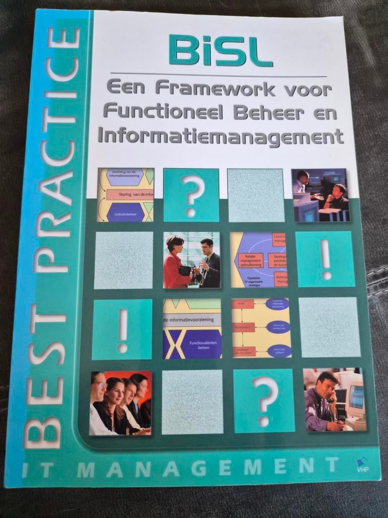 BiSL: Framework Functioneel Beheer en Informatiemanagement, Boeken, Informatica en Computer, Zo goed als nieuw, Vakgebied of Industrie