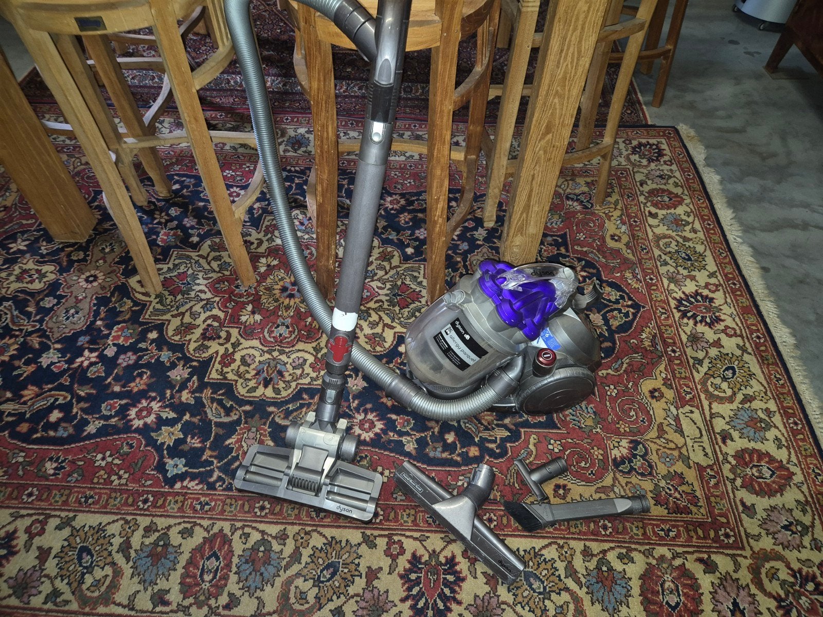 dyson stofzuiger, Ophalen, Gebruikt