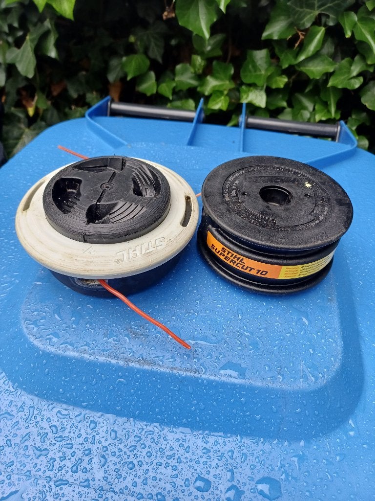 3 maai koppen, Tuin en Terras, Bosmaaiers, Ophalen, Gebruikt, STIHL, 30 tot 50 cm