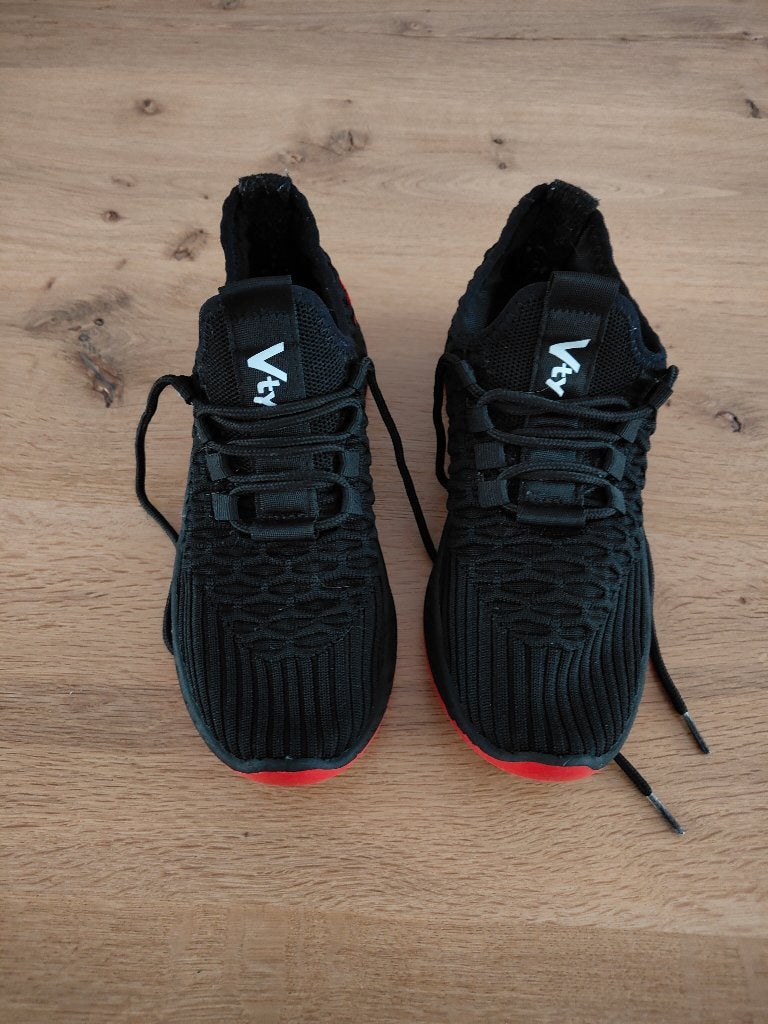 Vty sneakers zwart/rood maat 36, Gebruikt, Meisje, Schoenen, Vty