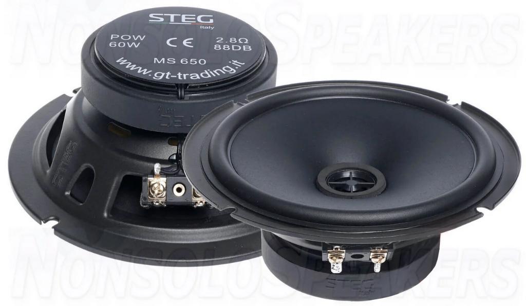 STEG MS 650 6.5" (16.5cm) coaxial Speakers, Auto diversen, Hifi-Focus, Aalsmeerderweg 173 1432 CL, Aalsmeer, Nieuw, Ophalen of Verzenden