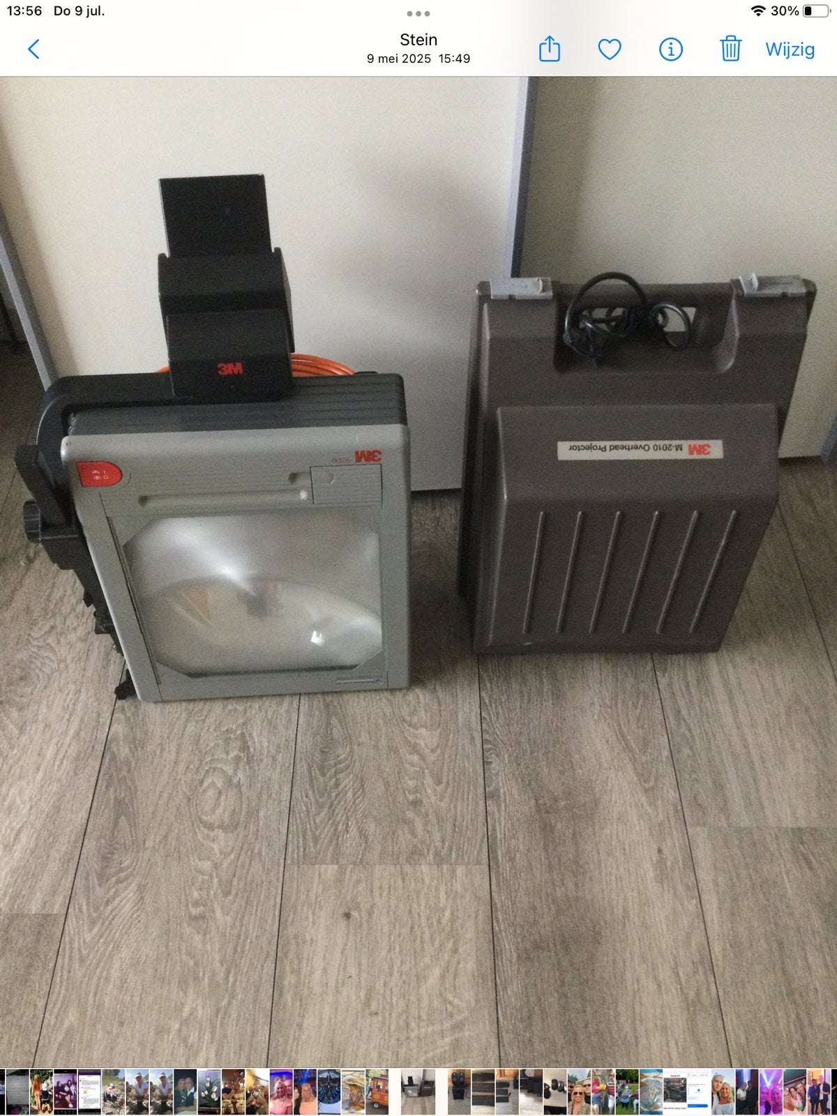 2 overhead projectors 3 m en 3M 210, Ophalen, Gebruikt