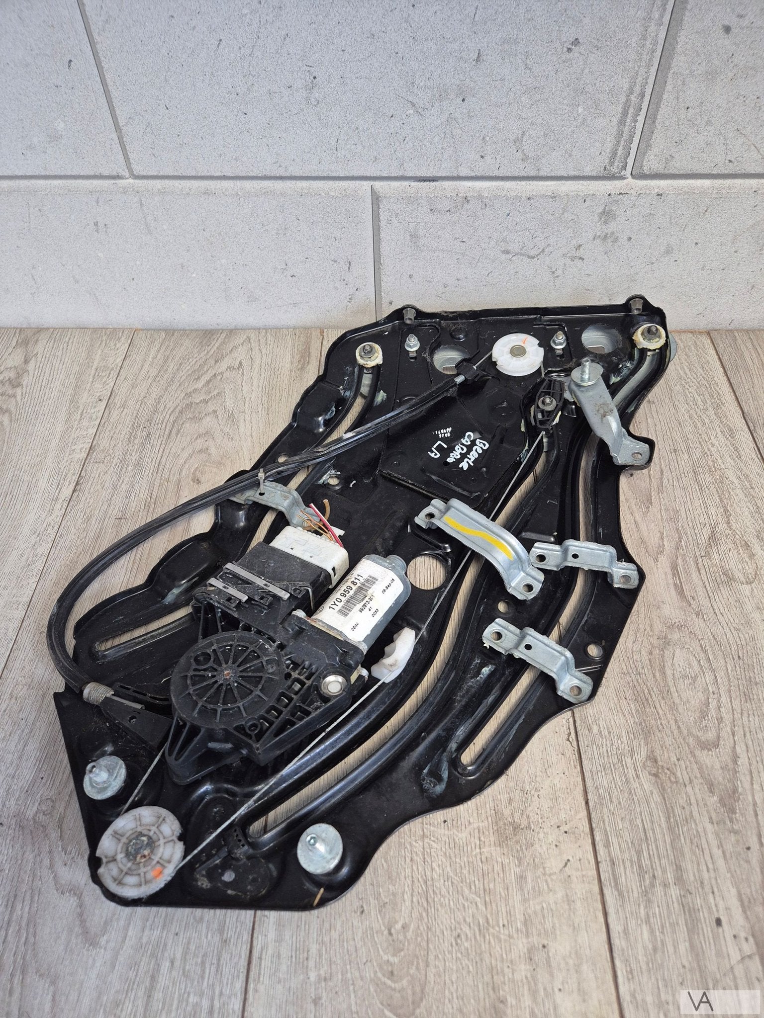 Raammechanisme links ACHTER van VW New Beetle cabriolet €300, Auto-onderdelen, Gebruikt, -, Volkswagen, -