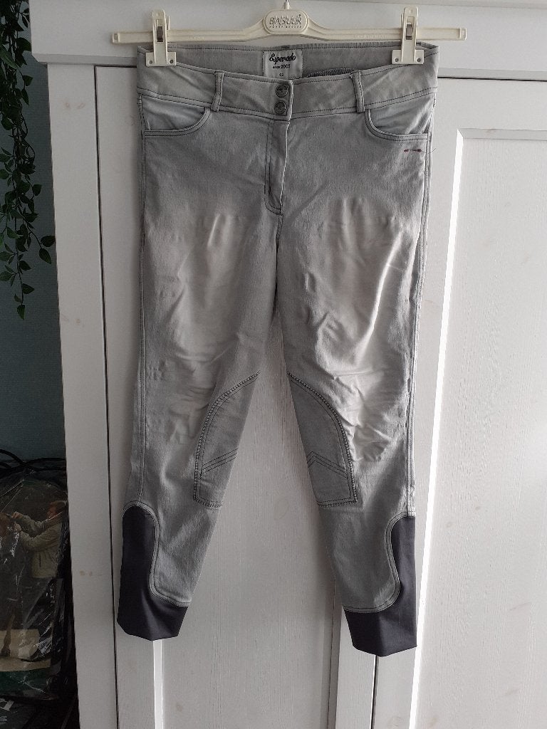 Paardrijbroek Esperado, 42 / XL, Gebruikt, XL, Grijs, Onderkleding