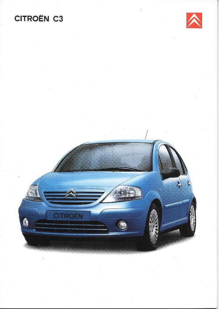 CITROËN C3,  4 folders, Ophalen of Verzenden, Zo goed als nieuw, Citroën
