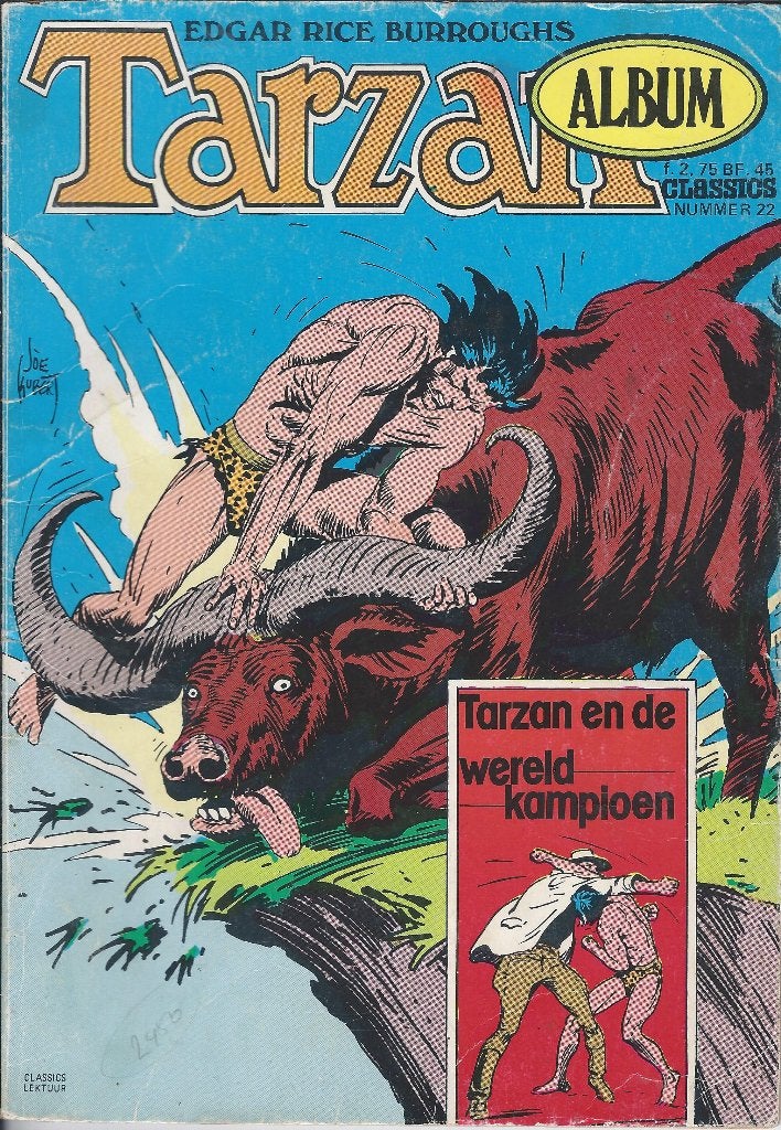 Tarzan en de Wereld Kampioen  nr 22, Boeken, Eén stripboek, Ophalen of Verzenden, Gelezen