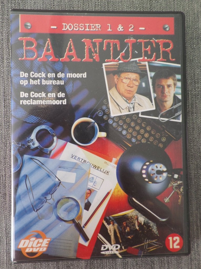 DVD Baantjer Dossier 1 & 2, Cd's en Dvd's, Dvd's | Tv en Series, Vanaf 12 jaar, Ophalen of Verzenden, Zo goed als nieuw, Actie en Avontuur